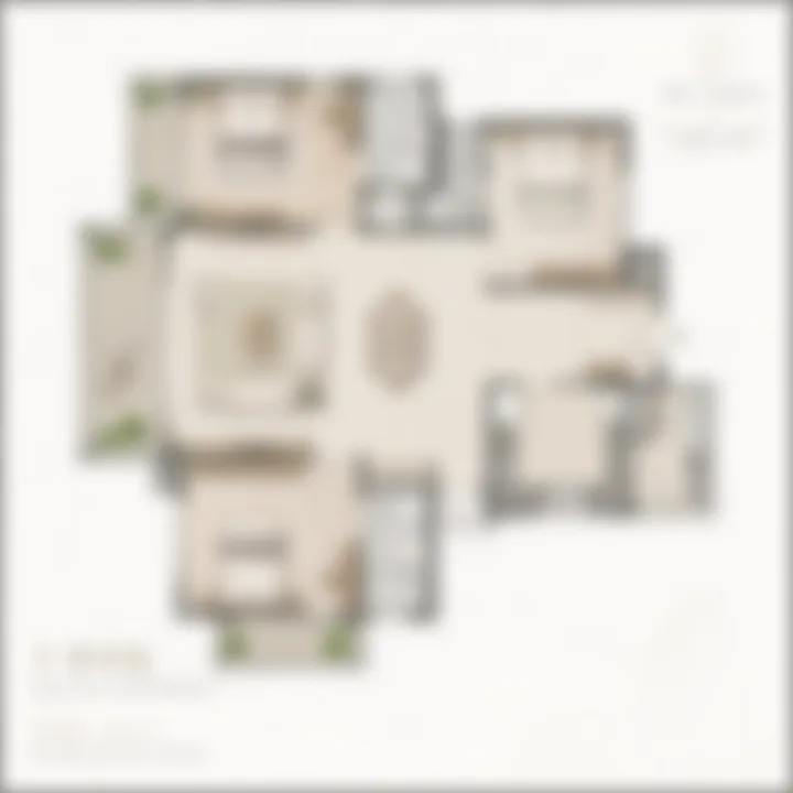 3 BHK floor plan of Kalyani Kanakapura Road, Konanakunte, South Bengaluru